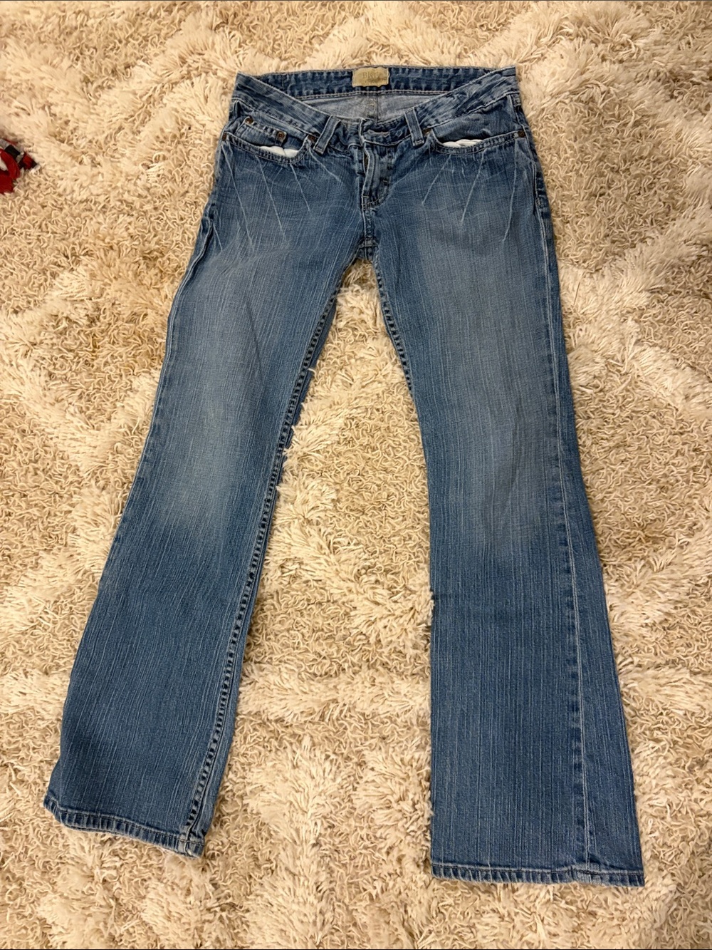 BKE Women's Medium Blue Flared Jeans
